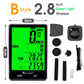 Fahrradcomputer, kabellos, kabelgebunden, wasserdicht, digitaler Fahrrad-Tachometer, Kilometerzähler mit Hintergrundbeleuchtung, Fahrrad-Stoppuhr