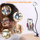 Selfie Ring Licht mit Flexible Handy Halter, Faule Halterung Schreibtisch Lampe LED für Youtube, Live Stream, Büroarbeit