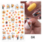 3D Nagelaufkleber, love Aufkleber, Gesicht Muster, Valentinstag Nail art Dekoration, Liebesherz