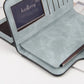 2023 Women Wallets Fashion Long PU Leather Top Quality Card Holder Classic Female Purse  Zipper  Wallet For Women