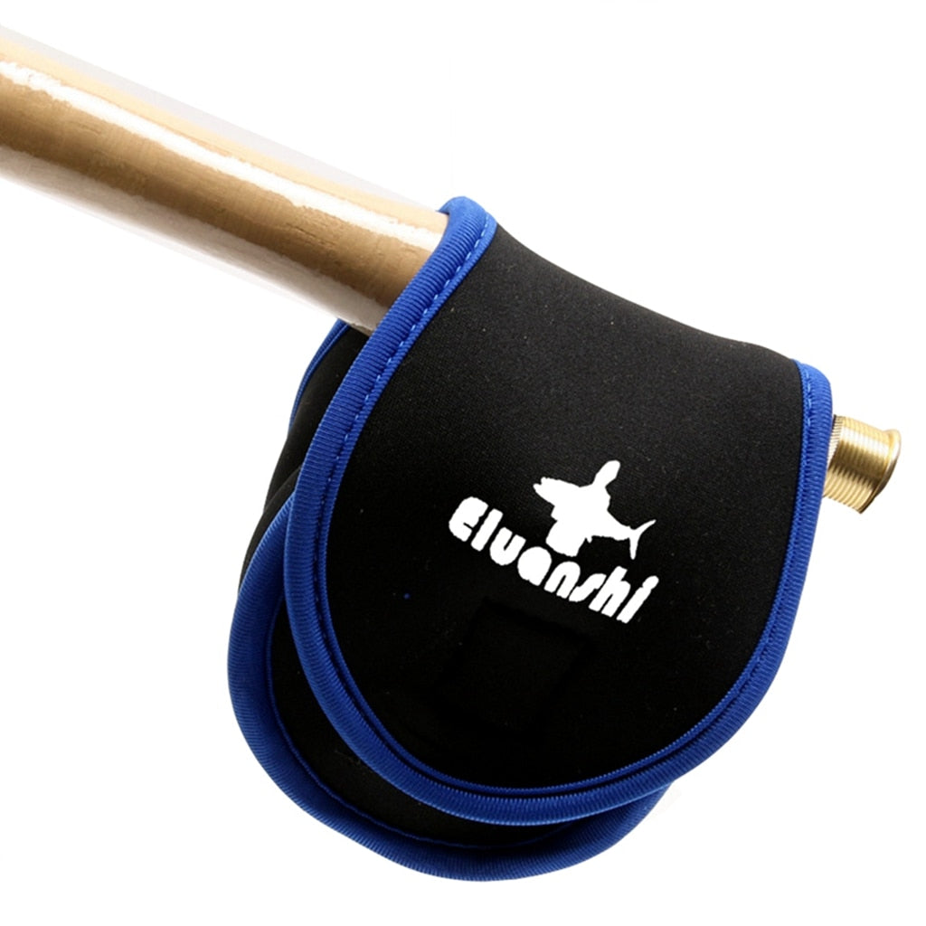 Tasche für Fliegenspinnrolle, Schutzbox für Fischköder, Karpfen, Nylon, Angel-Neopren