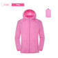 Camping Regenjacke für Männer & Frauen, Wasserdichte Sonnenschutzkleidung, Angeln und Jagdkleidung mit Tasche