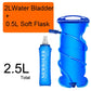 250 ml 500 ml Soft Flask, zusammenklappbare Wasserflasche, TPU-frei, zum Laufen, Trinkrucksack, Hüfttasche, Weste, SD09, SD10