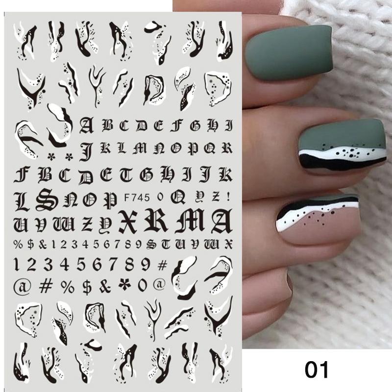 3D Nagelaufkleber, love Aufkleber, Gesicht Muster, Valentinstag Nail art Dekoration, Liebesherz