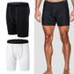 Männer Kompression Kurze Laufhose, Herren Fitness Sport Leggings Laufhose
