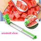 WALFOS Wassermelonenschneider aus Edelstahl, Windmühlen-Design