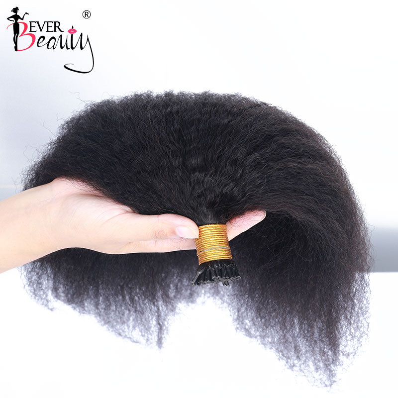 Brasilianische Afro Haarverlängerungen, Echthaar für Frauen