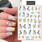 3D Nagelaufkleber, love Aufkleber, Gesicht Muster, Valentinstag Nail art Dekoration, Liebesherz