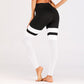 Mesh Patchwork Damen Sport Leggings, Damen Hohe Taille