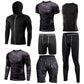 Männer Enge Sportwear Gymanzug, Kompression Leggings, Workout Sport Kleidung Sets