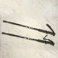2 Teil/para 135 CM Spazierstock Trekking, Stoßfest, Aluminiumlegierung Klettern Stick Teleskop zum Wandern