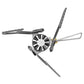BRS Outdoor Gasherd Camping Gasbrenner, Tragbarer Mini-Titanofen, Überlebensofen Gaskocher BRS-3000T