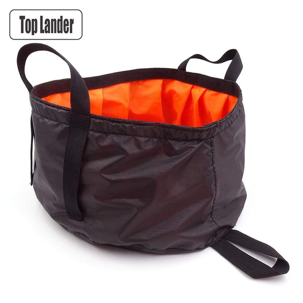 8,5 l zusammenklappbares Waschbecken, ideal für Angeln, Wandern, Outdoor, Wasserbehälter