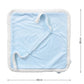 Winterdecke für Mädchen und Jungen Babys, Doppel Schicht Fleece Baby Swaddle Schlafsack für Neugeborene
