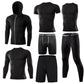 Männer Enge Sportwear Gymanzug, Kompression Leggings, Workout Sport Kleidung Sets
