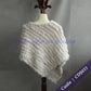 HSPL Pelz Herbst Poncho, Echt Kaninchen Dreieck Gestrickte Damen Pullover, Dame Pashmina