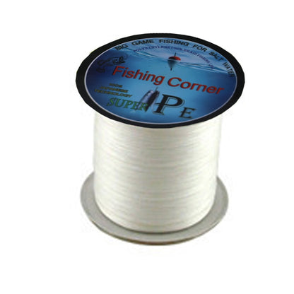 Geflochtene Angelschnur, 500 m, mehrfarbig, superstark, japanische Multifilament-PE-Geflechtschnur, 10, 20, 30, 40, 60, 80, 100 LB