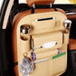 Auto sitz zurücklagerung Organizertasche aus Leder, Universal Multifunktionslagerung box zum Verstauen, Aufräumen