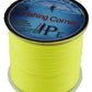 Geflochtene Angelschnur, 500 m, mehrfarbig, superstark, japanische Multifilament-PE-Geflechtschnur, 10, 20, 30, 40, 60, 80, 100 LB