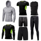 Männer Enge Sportwear Gymanzug, Kompression Leggings, Workout Sport Kleidung Sets
