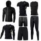 Männer Enge Sportwear Gymanzug, Kompression Leggings, Workout Sport Kleidung Sets