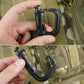 5PCS Grimloc Molle Karabiner mit D-Verschluss Ring aus Kunststoff