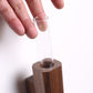Wand Vase aus Handgemachten Massivholz, Hydrokultur  Blumentopf
