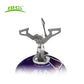 BRS Outdoor Gasherd Camping Gasbrenner, Tragbarer Mini-Titanofen, Überlebensofen Gaskocher BRS-3000T