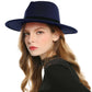 Schwarz Rot Fedora Hüte Für Frauen