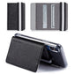 Flip Sticker Leder-Handy-Kartenhalter-Hülle, selbstklebend, Brieftaschen-Beutel, flexibler Ständer, Aufkleber, Kredit-ID-Karten, Buddy-Sets