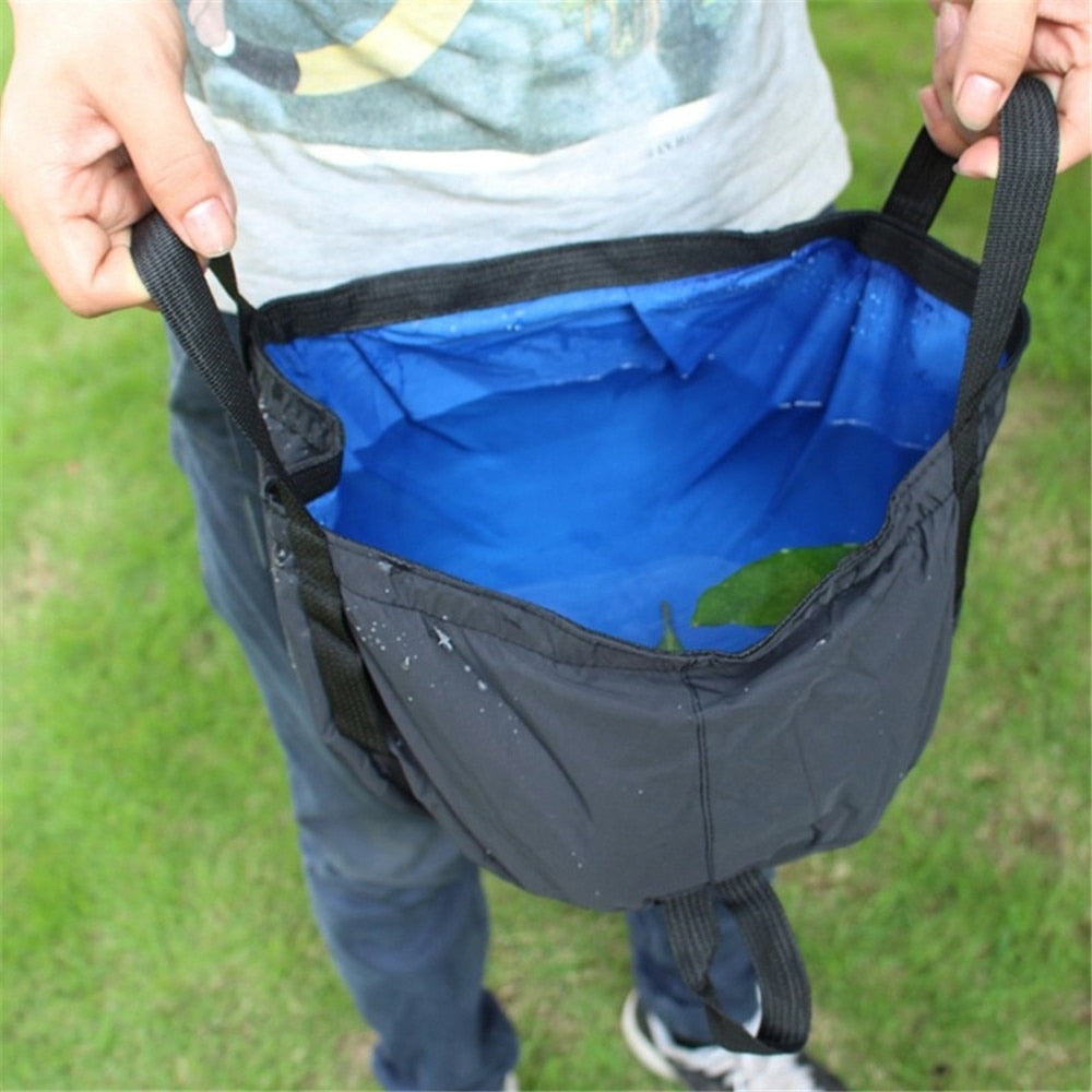 8,5 l zusammenklappbares Waschbecken, ideal für Angeln, Wandern, Outdoor, Wasserbehälter