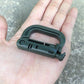 5PCS Grimloc Molle Karabiner mit D-Verschluss Ring aus Kunststoff