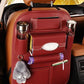 Auto sitz zurücklagerung Organizertasche aus Leder, Universal Multifunktionslagerung box zum Verstauen, Aufräumen