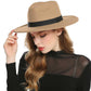 Schwarz Rot Fedora Hüte Für Frauen