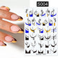 3D Nagelaufkleber, love Aufkleber, Gesicht Muster, Valentinstag Nail art Dekoration, Liebesherz