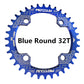 Runde Narrow Wide Kettenblatt MTB Mountainbike Fahrrad 32T, 34T, 36T, 38T Kurbelgarnitur Einzelne Zahn platte