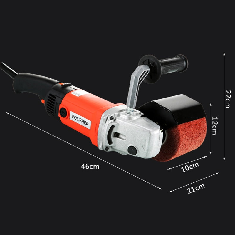 Industrielle Poliermaschine, Satiniermaschine zum Schleifen sowie zum Reinigen verschmutzter Oberflächen, Drahtziehmaschine zum Polieren von Metall, Holz, Keramikfliesen