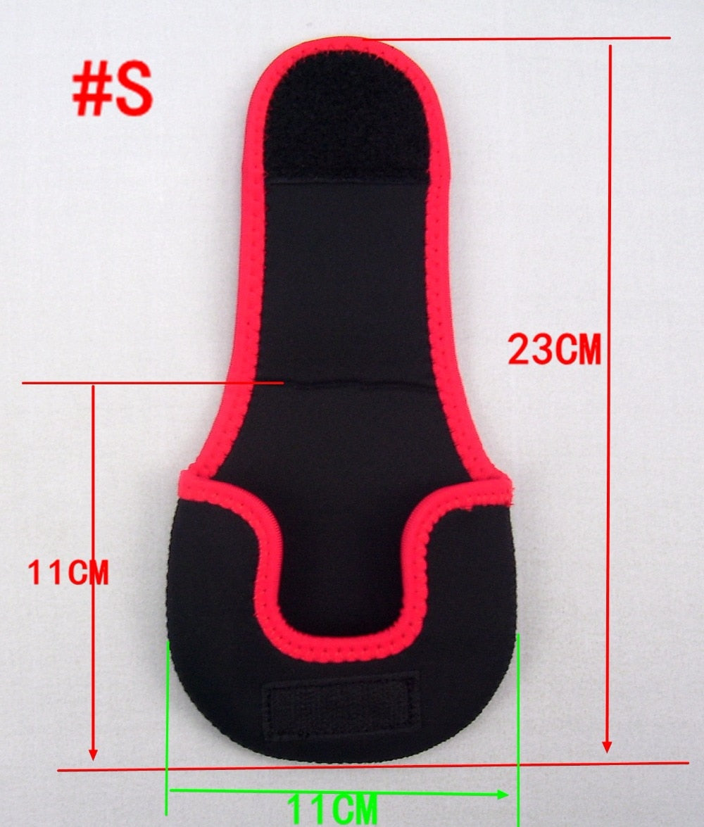 Tasche für Fliegenspinnrolle, Schutzbox für Fischköder, Karpfen, Nylon, Angel-Neopren