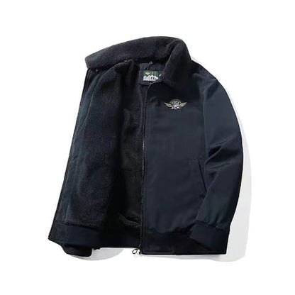 Herren Zipper Mantel Männer, 2023 hohe Qualität Herbst Winter Jacke