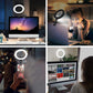 6,3-Zoll-LED-Ringlichter, Selfie-Live-Streaming, USB-Desktop-Clip für Youtube, MacBook, PC, Laptop, Computer, Tiktok-Stream