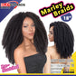 18 Zoll Ombre Marley Zöpfe Häkelhaar,  Häkelgeflecht Twist Box Afro Synthetik Jumbo Flechten Haarverlängerungen