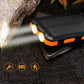 20000 mAh Power Bank, Wasserdichte Solar Power Externe Batterie, Schnelles Handyladegerät für Samsung, iPhone, Xiaomi