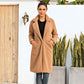 2023 Damen warme Pelzmantel, Weibliche Plüsch Teddy Mantel Outwear