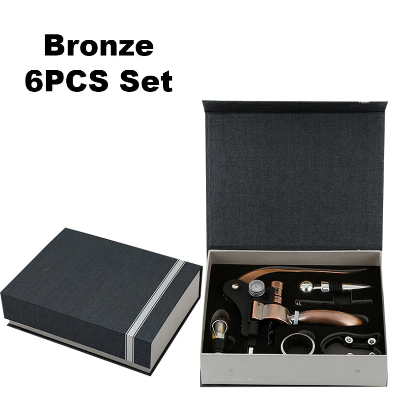 Professionelles Rotweinöffner-Set, Zinklegierung Kaninchen Rotweinöffner-Werkzeug-Set