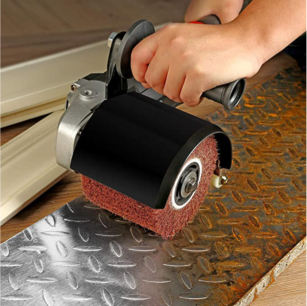 Industrielle Poliermaschine, Satiniermaschine zum Schleifen sowie zum Reinigen verschmutzter Oberflächen, Drahtziehmaschine zum Polieren von Metall, Holz, Keramikfliesen