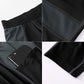 Männer Patchwork Kompression Laufhose inkl. Telefontasche, Elastische Fitness Leggings