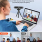 4K 8MP HD-Webcam mit geräuschunterdrückendem Mikrofon/Sichtschutzabdeckung/Stativ Plug-Play-USB-Webkamera für Besprechungsvideos