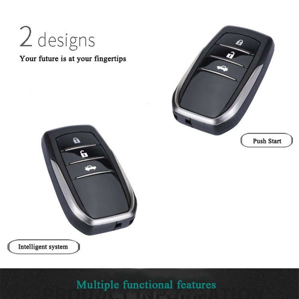 12V Auto Alarm-Passive-Fernbedienungssystem, One Button Start Fernbedienung System mit Zentralverriegelung