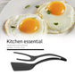 2-in-1-Flip-Zange mit Nylongriff, Eierspatel, Zange, Steakspatel, Klemme