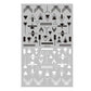 3D Nagelaufkleber, love Aufkleber, Gesicht Muster, Valentinstag Nail art Dekoration, Liebesherz